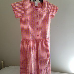 Hanna Anderson Girls size 130/8   Spring Dress EUC